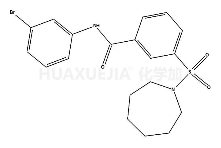 3-(azepan-1-ylsulfonyl)-N-(3-bromophenyl)benzamide