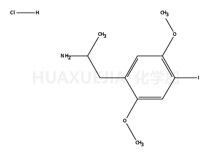 4-碘-2,5-二甲氧基-α-甲基-苯乙胺盐酸