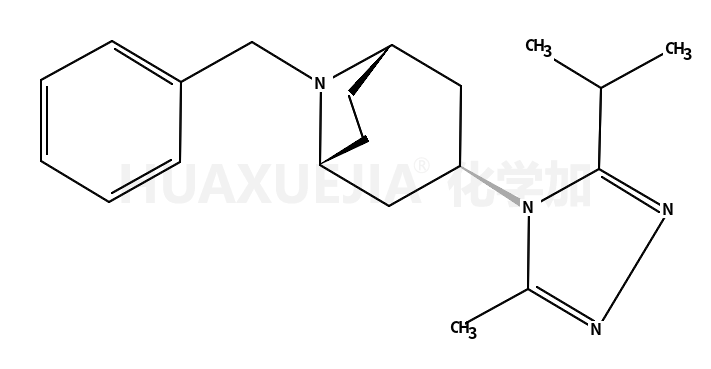 8-苄基-3-外型-(5-异丙基-3-甲基-4H-1,2,4-三唑-4-基)-8-氮杂双环[3.2.1]辛烷