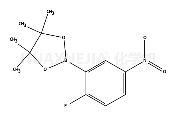 2-(2-氟-5-硝基苯基)-4,4,5,5-四甲基-1,3,2-二氧杂环戊硼烷