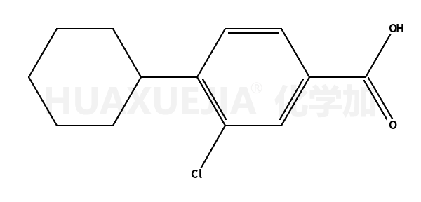 3-氯-4-环己基苯甲酸