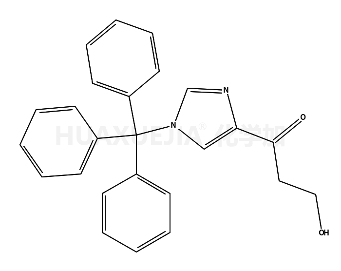 3-羥基-1-(1-三苯甲游基-1H-咪唑-4-基)-1-丙酮
