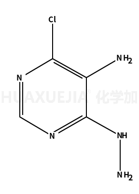 4-氯-5-氨基-6-肼基嘧啶