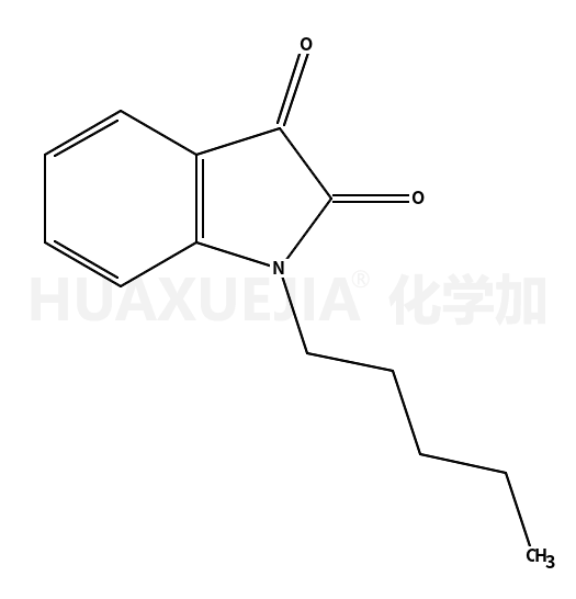 1-戊基-1H-吲哚-2,3-二酮