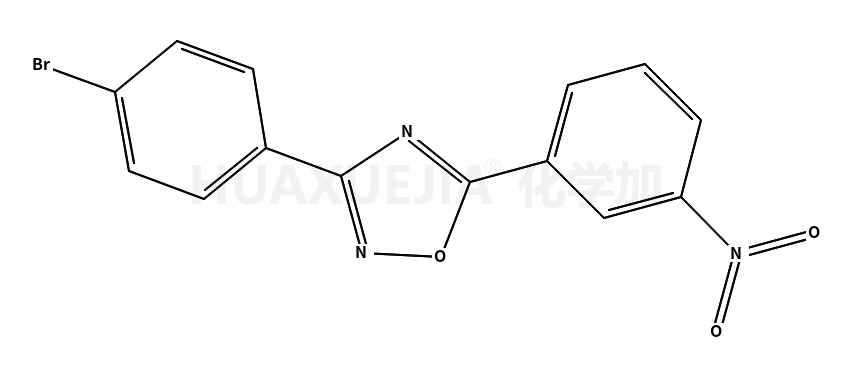 3-(4-溴苯基)-5-(3-硝基苯基)-1,2,4-噁二唑