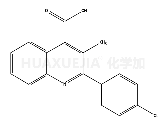 2-(4-氯苯基)-3-甲基喹啉-4-羧酸