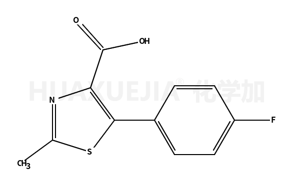 5-(4-氟苯基)-2-甲基-1,3-噻唑-4-羧酸