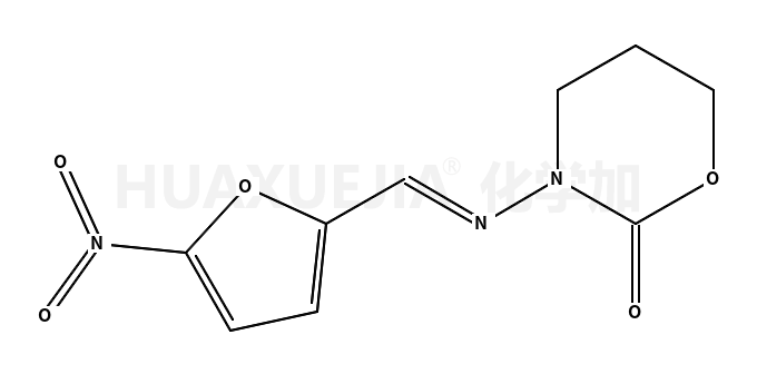 3-[(5-nitrofuran-2-yl)methylideneamino]-1,3-oxazinan-2-one