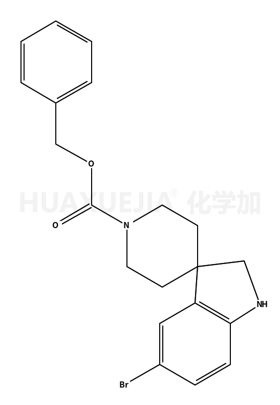benzyl 5-bromospiro[1,2-dihydroindole-3,4'-piperidine]-1'-carboxylate