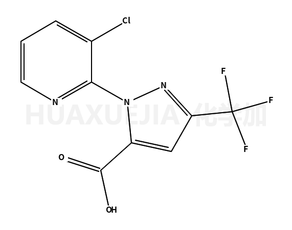 2-(3-chloropyridin-2-yl)-5-(trifluoromethyl)pyrazole-3-carboxylic acid