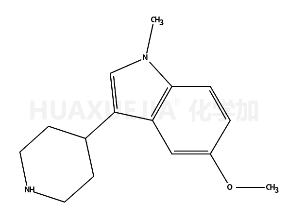5-Methoxy-1-methyl-3-(4-piperidinyl)-1H-indole hydrochloride (1:1 )