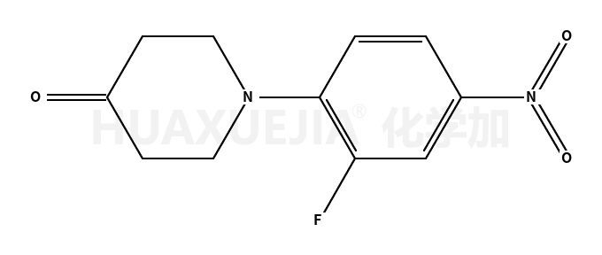 1-(2-氟-4-硝基苯基)哌啶-4-酮