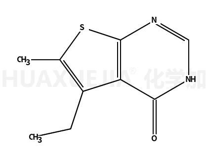 5-乙基-6-甲基-3H-噻吩并[2,3-d]嘧啶-4-酮