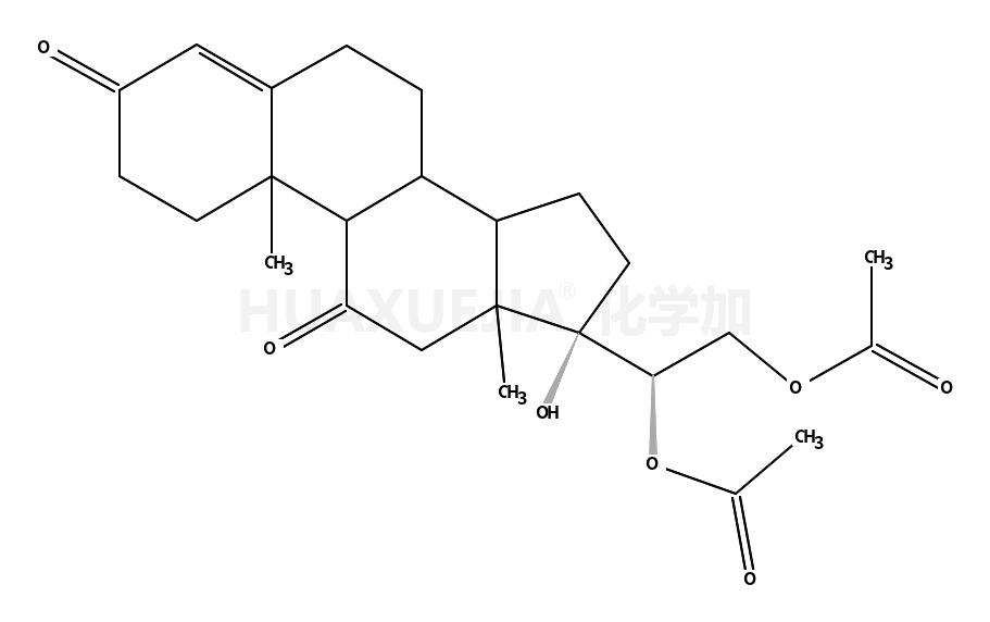 [(2R)-2-acetyloxy-2-[(8S,9S,10R,13S,14S,17R)-17-hydroxy-10,13-dimethyl-3,11-dioxo-1,2,6,7,8,9,12,14,15,16-decahydrocyclopenta[a]phenanthren-17-yl]ethyl] acetate