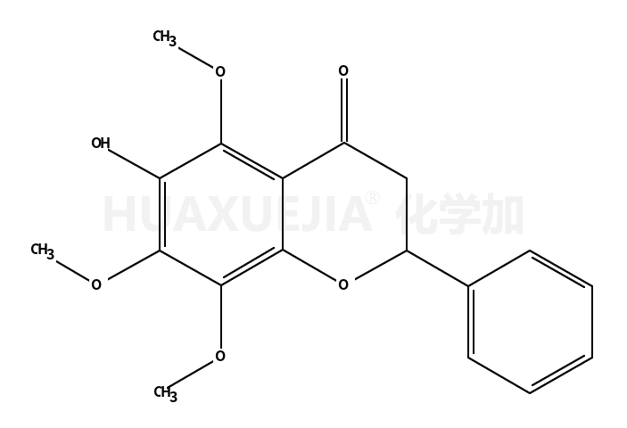 6-羟基-5,7,8-三甲氧基黄烷酮