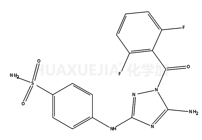 4-[[5-氨基-1-(2,6-二氟苯甲酰基)-1H-1,2,4-三唑-3-基]氨基]苯磺酰胺