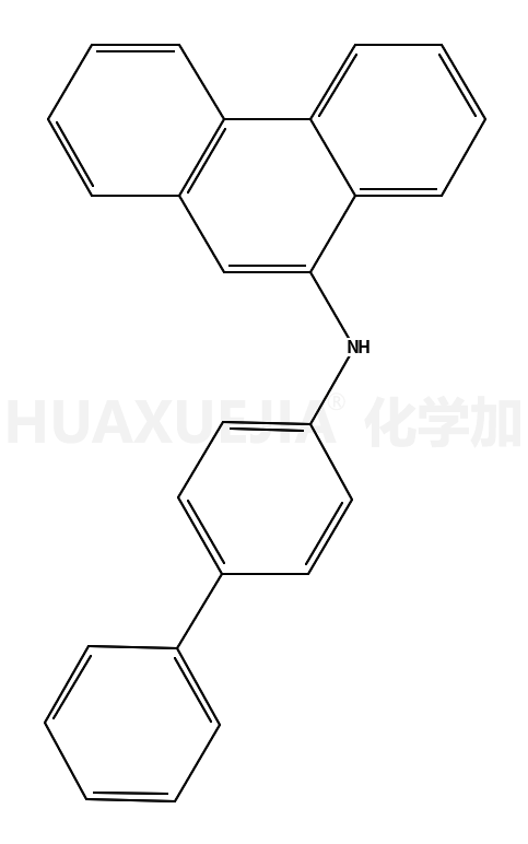 N-(4-phenylphenyl)phenanthren-9-amine