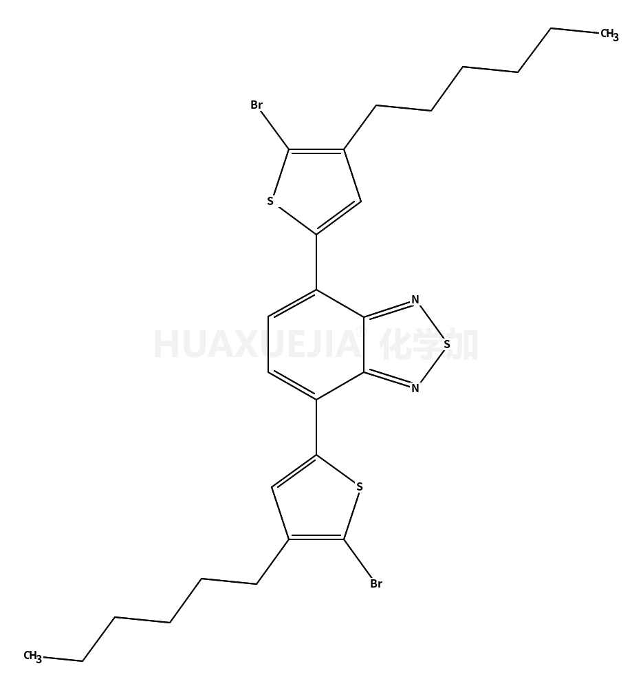 4,7-双(5-溴-4-己基噻吩-2-基)苯并[c][1,2,5]噻二唑