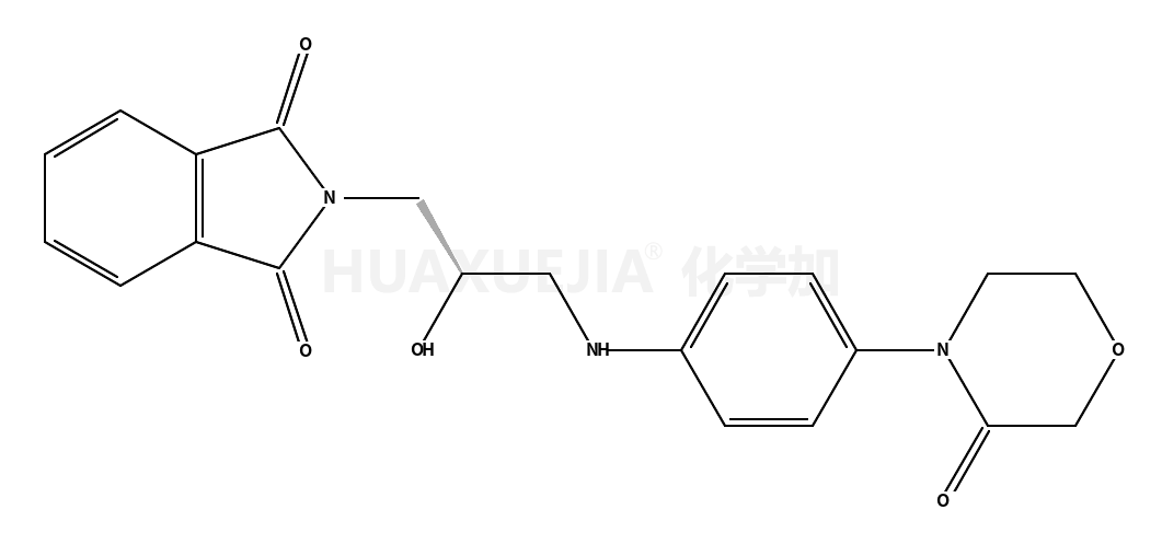 2-[(2R)-2-羥基-3-[[4-(3-氧代-4-嗎啉)苯基]氨基]丙基]-1H-異吲哚-1,3(2H)-二酮