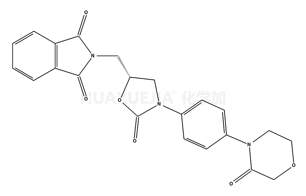 (S)-2-((2-Oxo-3-(4-(3-oxomorpholino)phenyl)oxazolidin-5-yl)methyl)isoindoline-1,3-dione