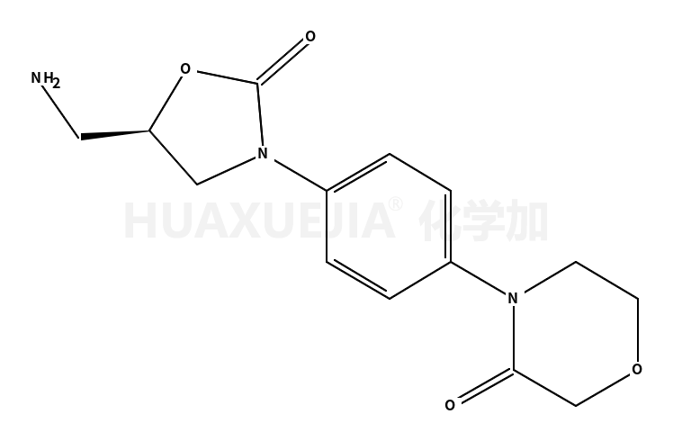 4-[4-[(5S)-5-(氨甲基)-2-氧代-3-噁唑烷基]苯基]-3-吗啡啉酮