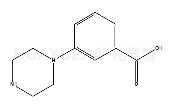 3-(1-哌嗪基)苯甲酸