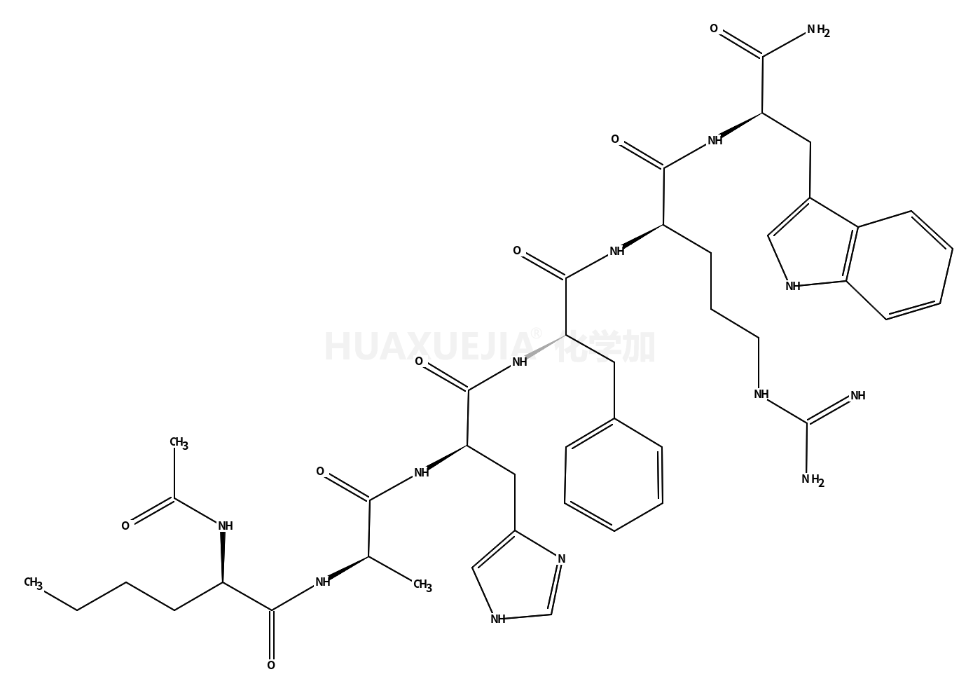 N-乙酰基-L-正亮氨酰-L-丙氨酰-L-组氨酰-D-苯丙氨酰-L-精氨酰-L-色氨酰胺