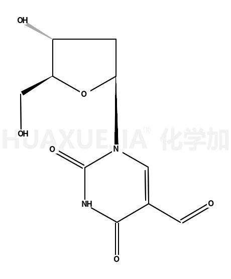 1-((2R,4S,5R)-4-羟基-5-(羟基甲基)四氢呋喃-2-基)-2,4-二氧代-1,2,3,4-四氢嘧啶-5-甲醛