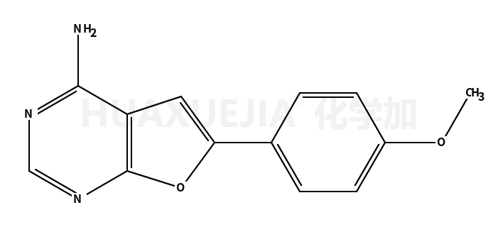 6-(4-甲氧基苯基)呋喃并[2,3-d]嘧啶-4-胺