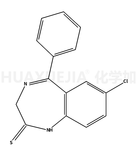 1,3-二氢-5-苯基-7-氯-2H-1,4-苯并二氮杂卓-2-硫酮