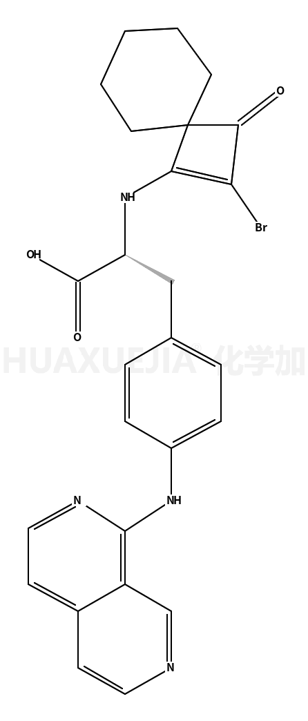 N-(2-溴-3-氧代螺[3.5]壬-1-烯-1-基)-4-(2,7-萘啶-1-基氨基)-L-苯基丙氨酸