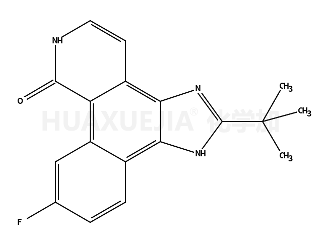 2-(1,1-二甲基乙基)-9-氟-1,6-二氢-7H-苯并[H]咪唑并[4,5-F]异喹啉-7-酮