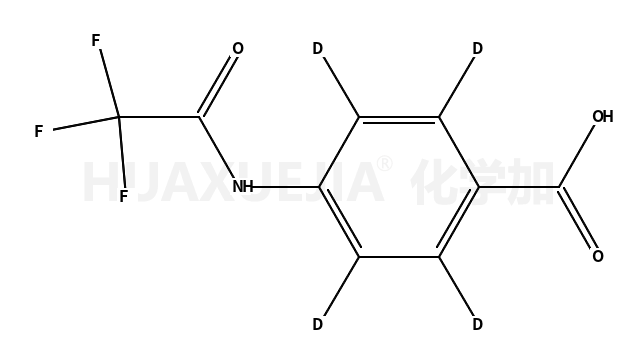 4-(Trifluoroacetylamino)benzoic Acid-d4