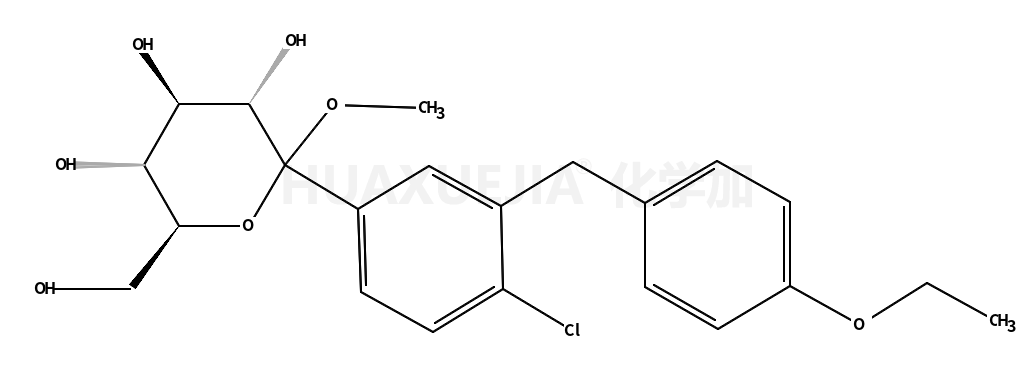 甲基-1-C-[4-氯-3-[(4-乙氧苯基)甲基]苯基]-D-吡喃葡萄糖苷