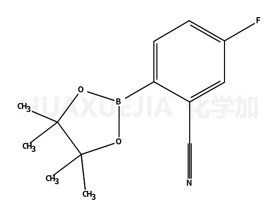 5-氟-2-(4,4,5,5-四甲基-1,3,2-二氧硼烷)-苯甲腈