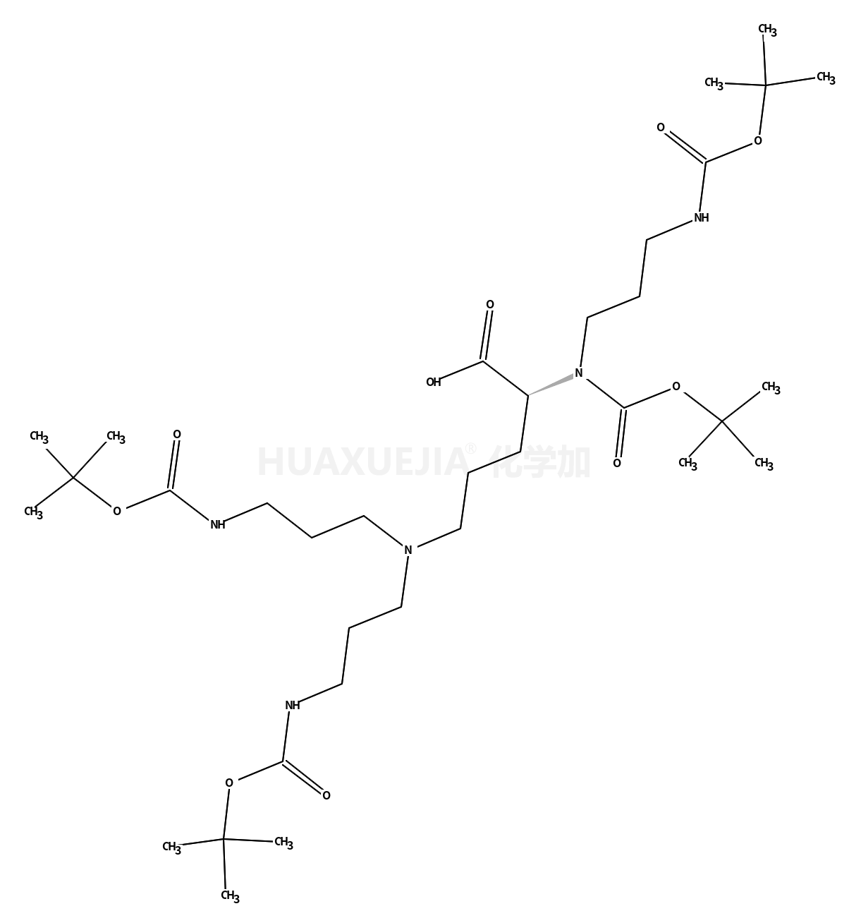 NΑ-BOC-NΑ,Δ,Δ-三(3-BOC-氨基丙基)-L-鸟氨酸