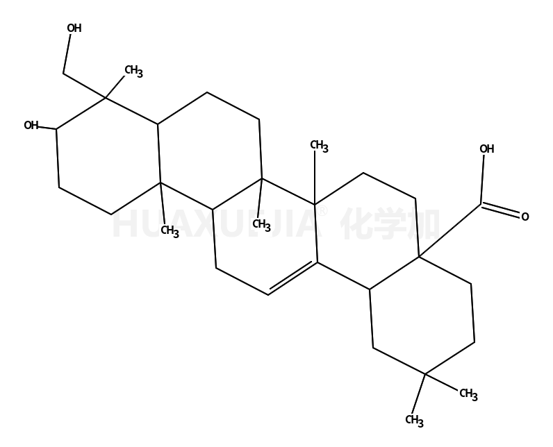 (4aS,6aR,6aS,6bR,8aR,9R,10S,12aR,14bS)-10-hydroxy-9-(hydroxymethyl)-2,2,6a,6b,9,12a-hexamethyl-1,3,4,5,6,6a,7,8,8a,10,11,12,13,14b-tetradecahydropicene-4a-carboxylic acid