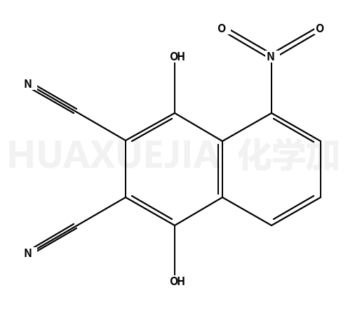 2,3-二氰基-1,4-二羟基-5-硝基萘