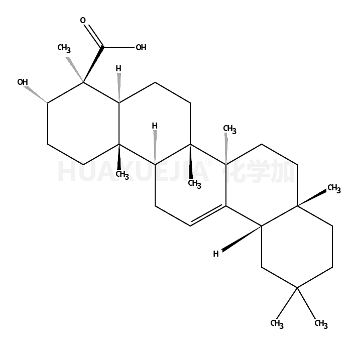 乳香酸 英文名稱：α-Boswellicacid CAS號(hào)：471-66-9