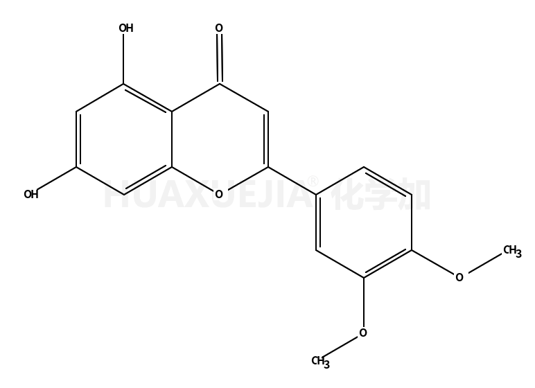 2-(3,4-dimethoxyphenyl)-5,7-dihydroxychromen-4-one