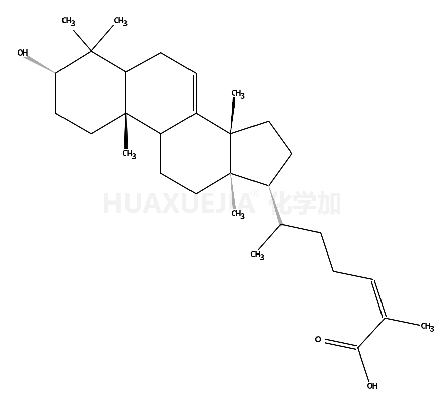 (3β,13α,14β,17α,20S,24Z)-3-Hydroxylanosta-7,24-dien-26-oic acid