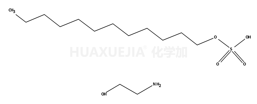 硫酸单十二烷酯与2-氨基乙醇的化合物