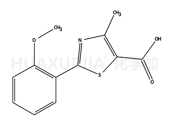 2-(2-methoxyphenyl)-4-methyl-1,3-thiazole-5-carboxylic acid