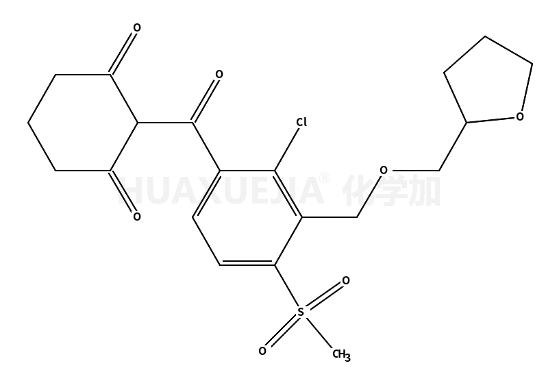 2-[2-chloro-4-methylsulfonyl-3-(oxolan-2-ylmethoxymethyl)benzoyl]cyclohexane-1,3-dione
