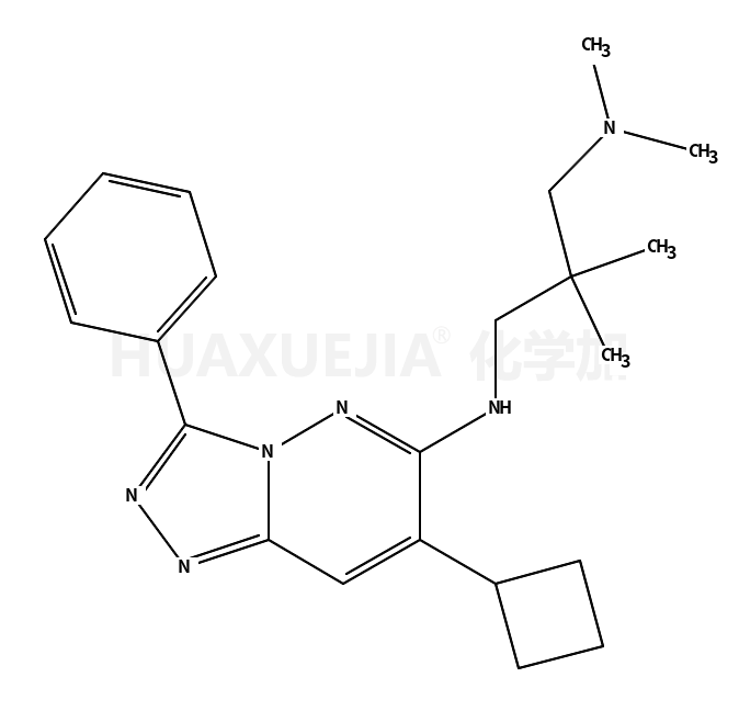 N3-(7-环丁基-3-苯基-1,2,4-三唑并[4,3-b]哒嗪-6-基)-N1,N1,2,2-四甲基-1,3-丙二胺