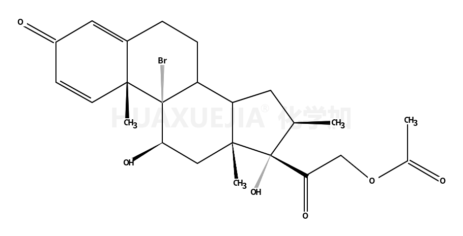 9α-溴-16&Beta-甲基孕甾-1,4-二烯-11&Beta,17α,21-三醇-3,20-二酮-21-醋酸酯