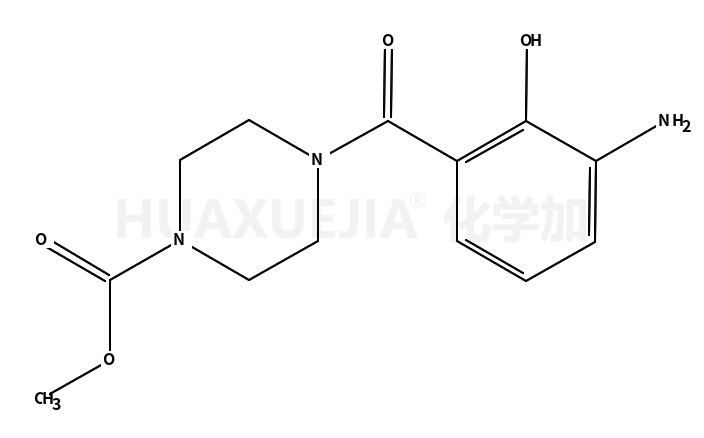 methyl 4-(3-amino-2-hydroxybenzoyl)piperazine-1-carboxylate