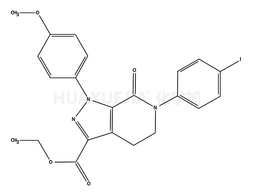 6-(4-碘苯基)-1-(4-甲氧基苯基)-7-氧代-4,5,6,7-四氢-1H-吡唑并[3,4-c]吡啶-3-羧酸