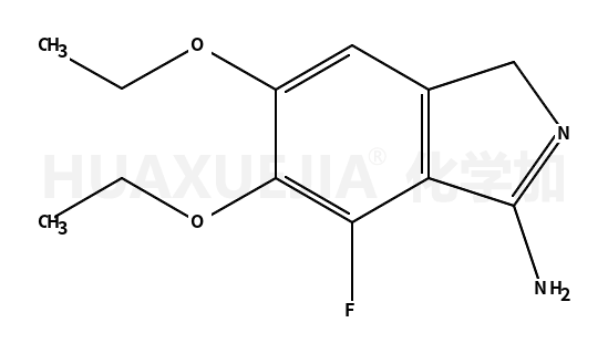 5,6-二乙氧基-7-氟-3H-异吲哚-1-胺