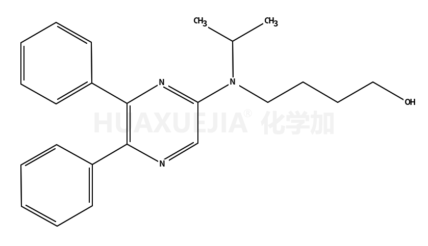 1-Butanol, 4-[(5,6-diphenyl-2-pyrazinyl)(1-methylethyl)amino]-